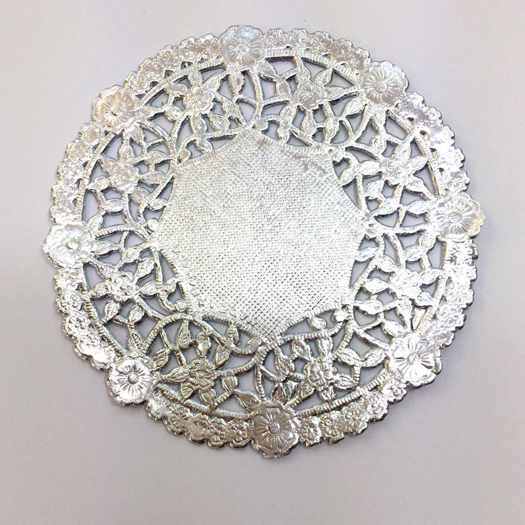 Silver Foil Doilies