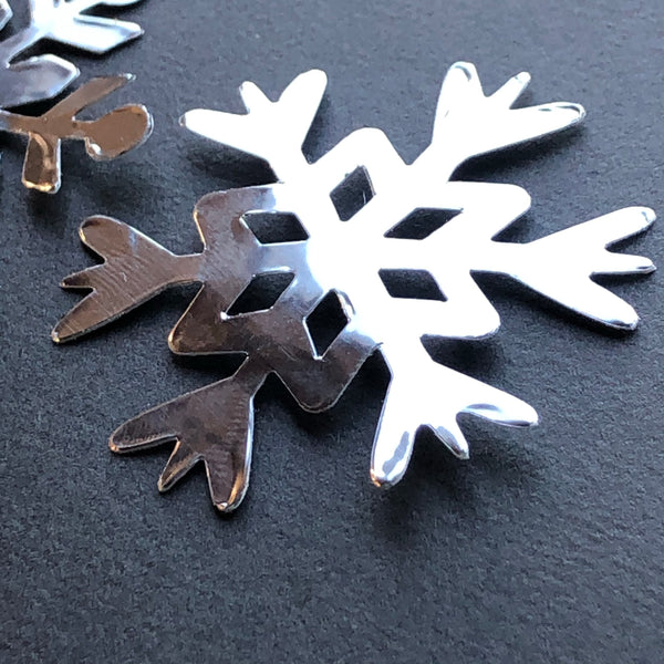 Silver Foil Sheets - Adhesive Backed