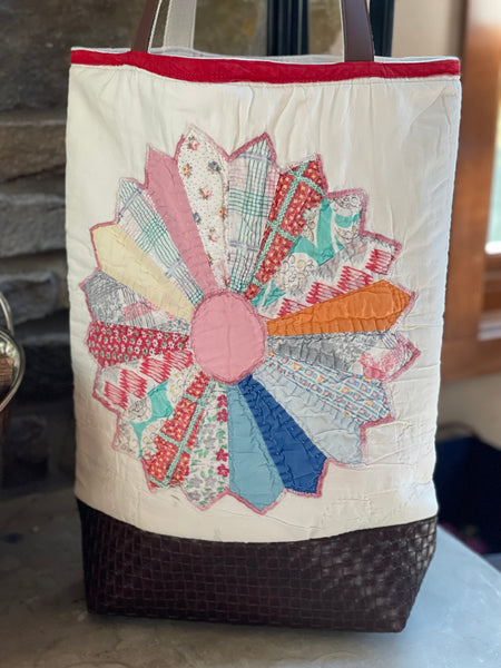 Vintage Quilt Tote