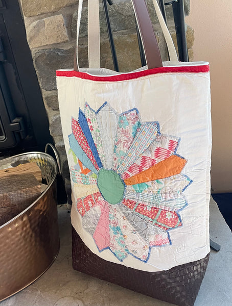 Vintage Quilt Tote