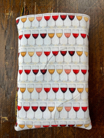 Wine Glasses Book Sleeve