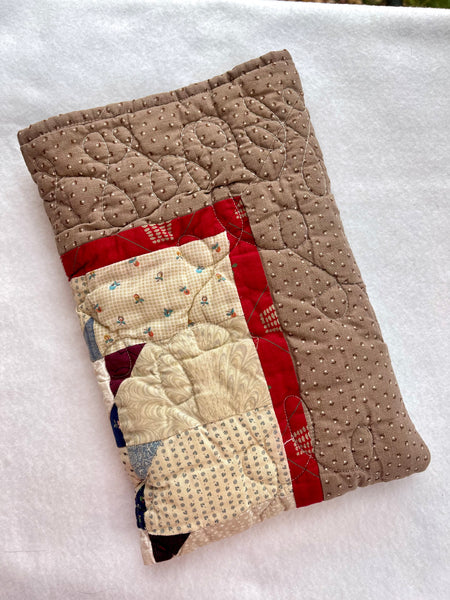 Salvaged Quilt Book Sleeve