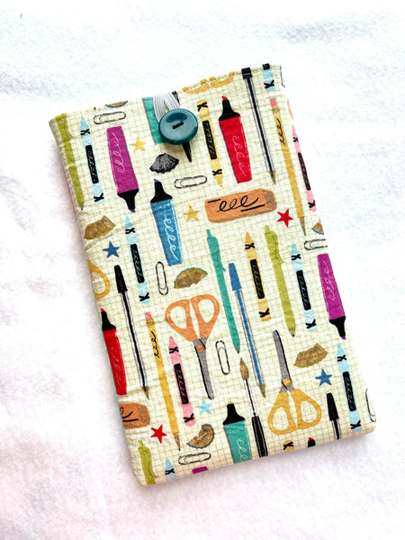 Artsy Book Sleeve w/ Pocket